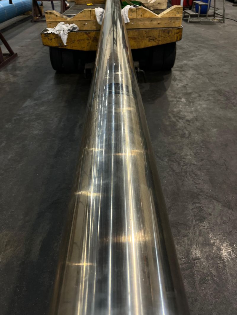 Korrosionsbeständige Beschichtungen corrosion resistance laser cladded overflow cylinder for dredging